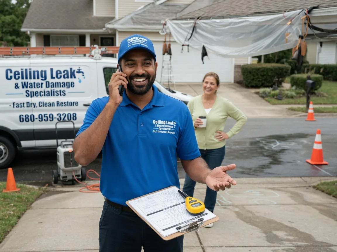Ceiling Leak Cleanup Hinesburg, VT FAQs